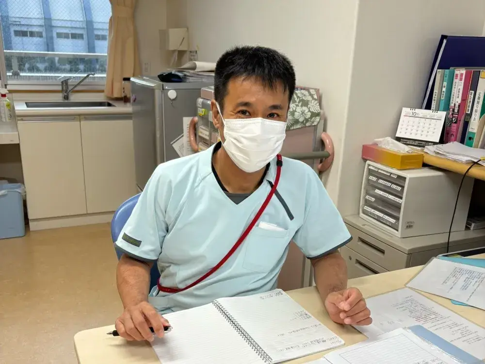 近藤は、定期巡回・随時対応型訪問介護の管理者です。