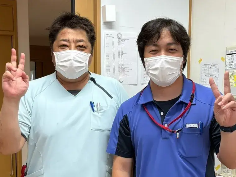一緒に働く仲間② 風通しの良いフラットな職場環境です。