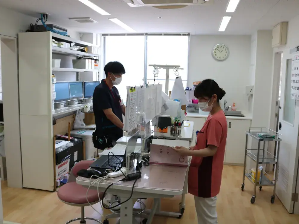 みんなで快適な職場環境を作り上げています。