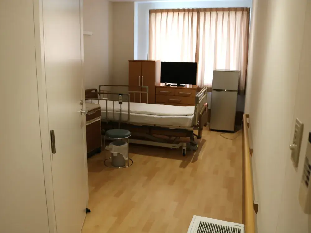 患者さんのお部屋（個室）です。