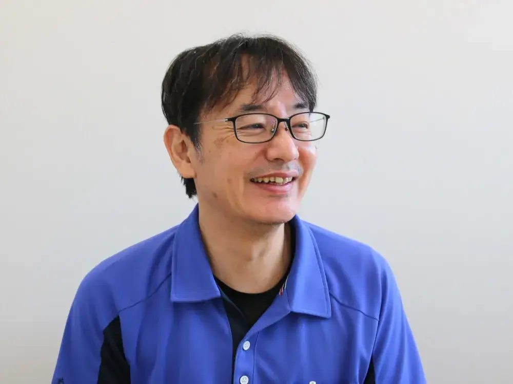 施設長の山本です。快適な職場にできるよう努力しています。
